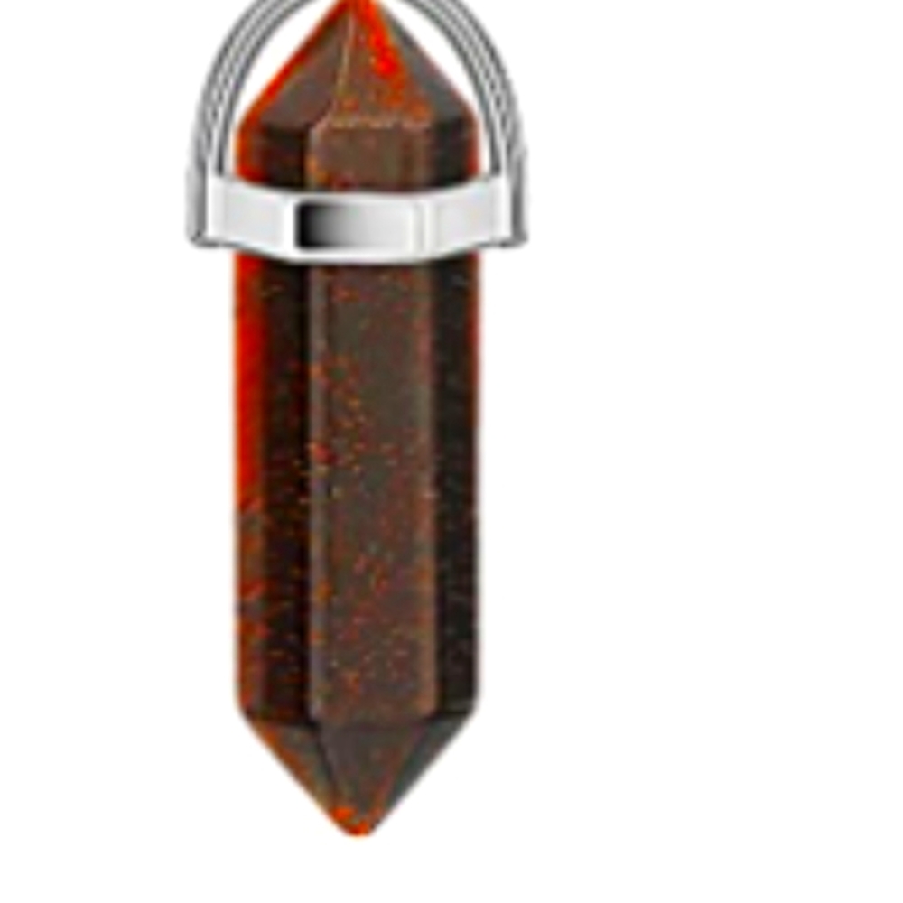 Tiger's Eye Crystal Shard Pendant